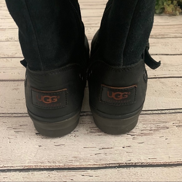 Ugg Thomsen Waterproof riding moto boot Size 7 - Picture 5 of 13